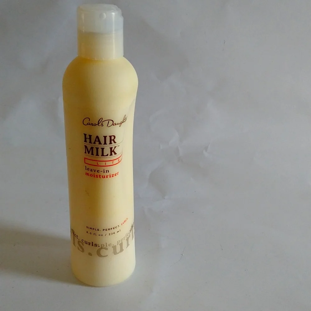 Carol's Daughter Hair Milk Lite Leave In Moisturizer 8 oz Conditioner New Sealed